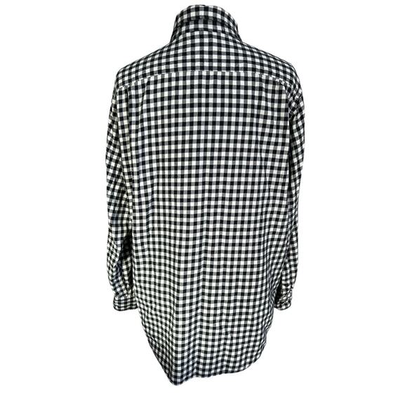 Uniqlo Women’s Size XL 100% Cotton Gingham‎ Button Up Shirt - Picture 3 of 7